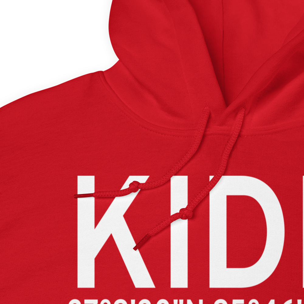 Independence Municipal Airport (KIDP) ICAO Hoodie Sweatshirt 