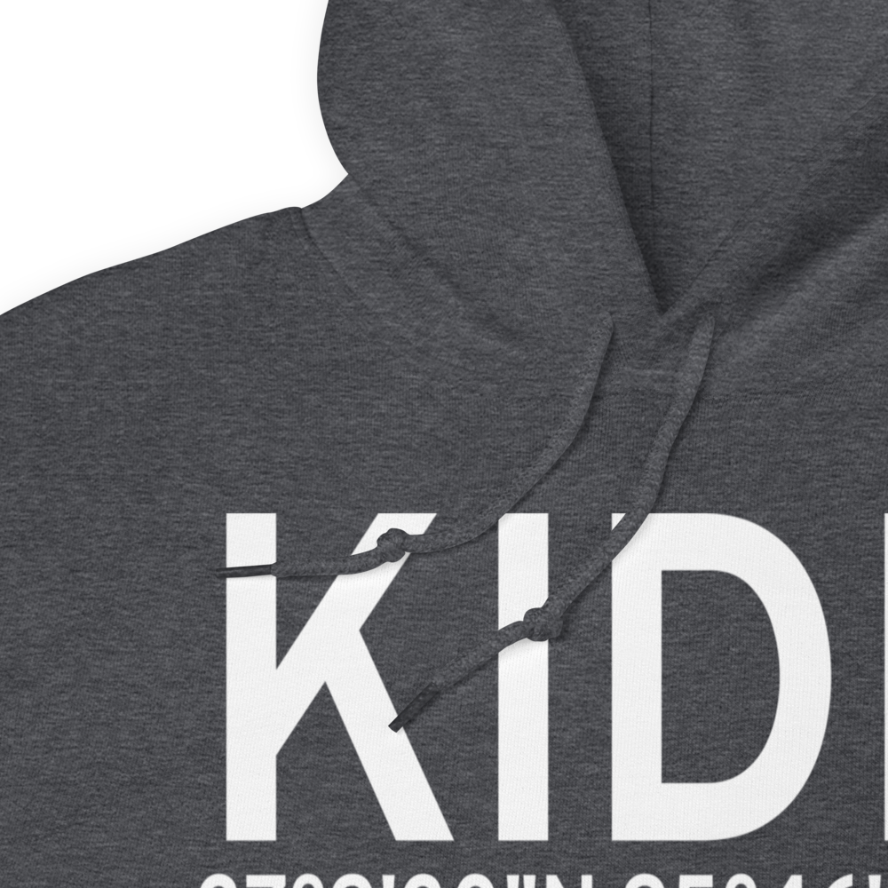 Independence Municipal Airport (KIDP) ICAO Hoodie Sweatshirt 