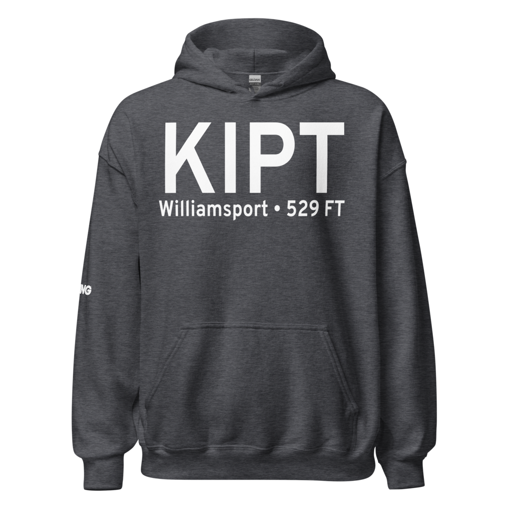 Williamsport Regional Airport (KIPT) ICAO Hoodie Sweatshirt 
