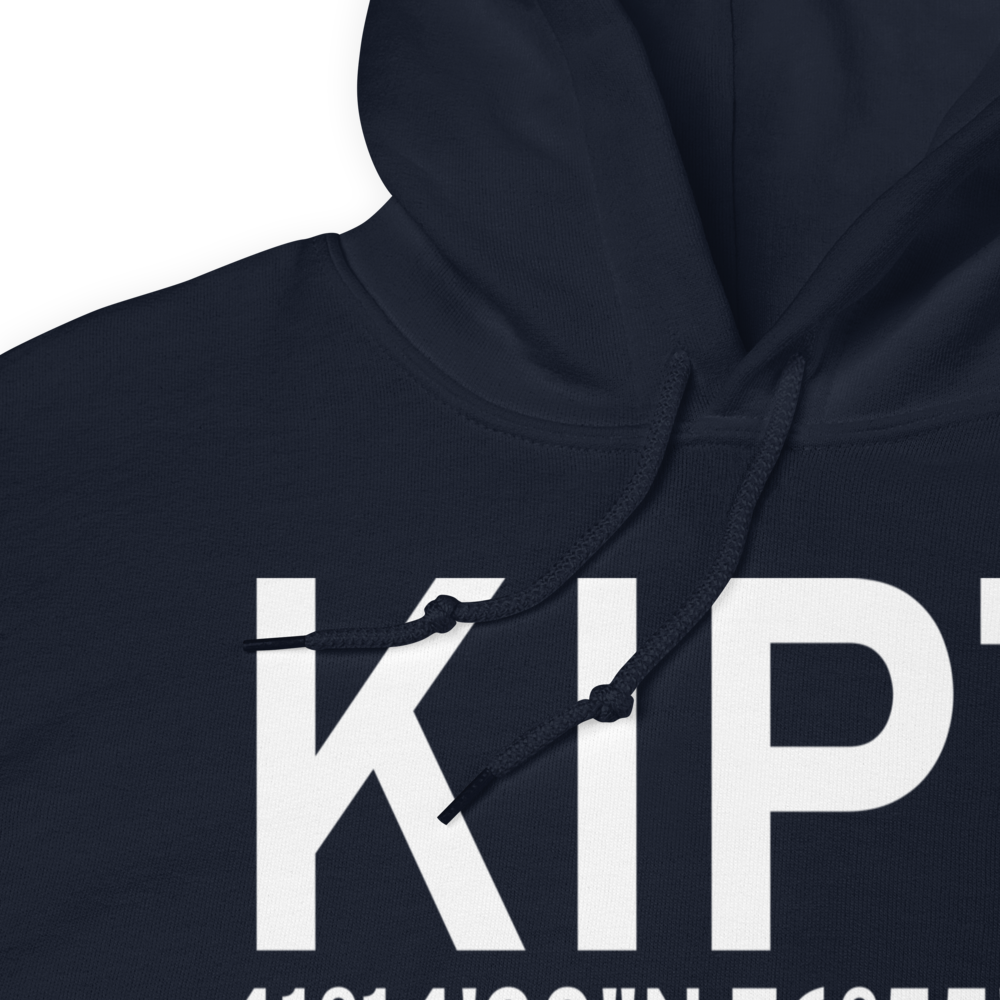 Williamsport Regional Airport (KIPT) ICAO Hoodie Sweatshirt 