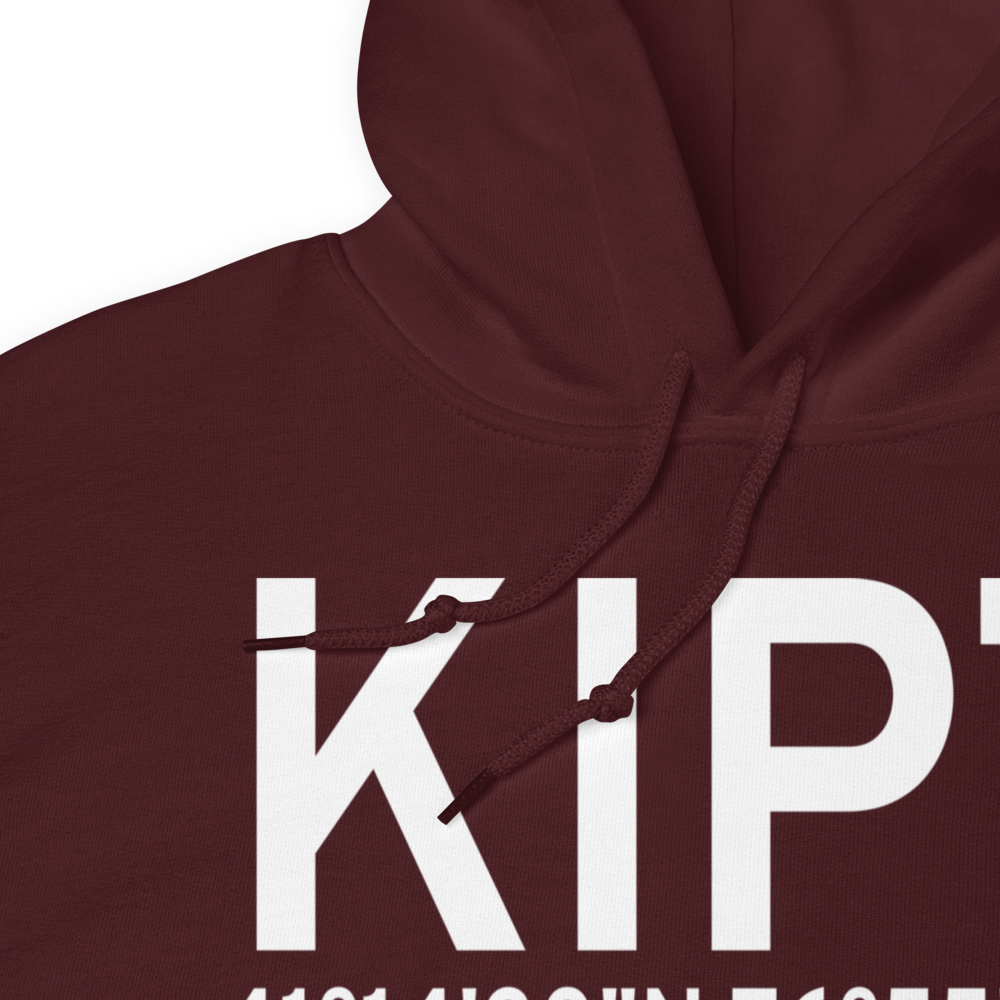 Williamsport Regional Airport (KIPT) ICAO Hoodie Sweatshirt 