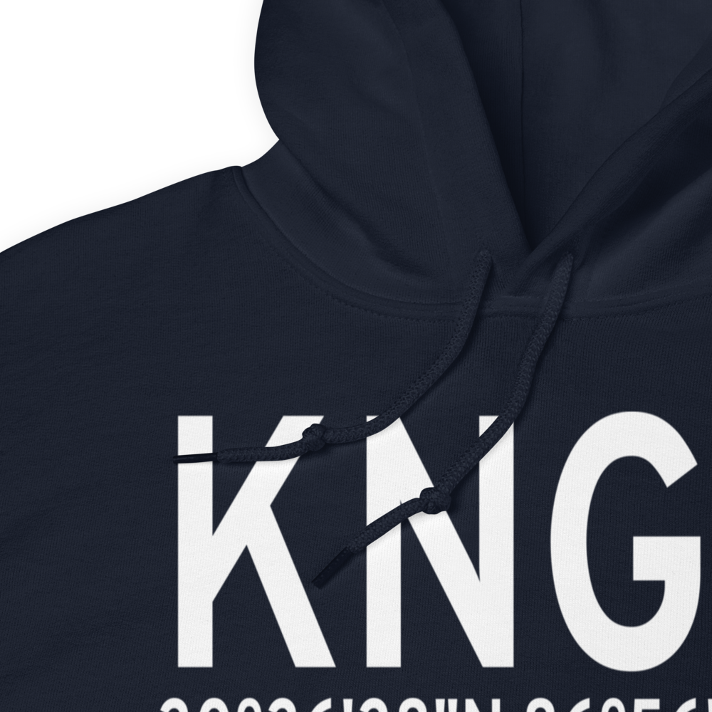 Santa Rosa Nolf Airport (KNGS) ICAO Hoodie Sweatshirt 