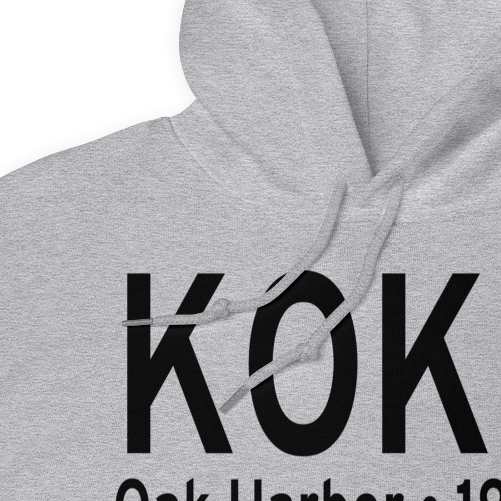 AJ Eisenberg Airport (KOKH) ICAO Hoodie Sweatshirt 