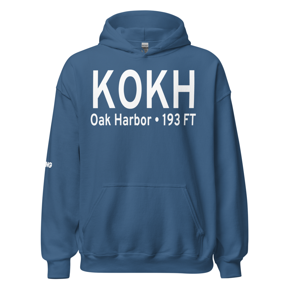 AJ Eisenberg Airport (KOKH) ICAO Hoodie Sweatshirt 