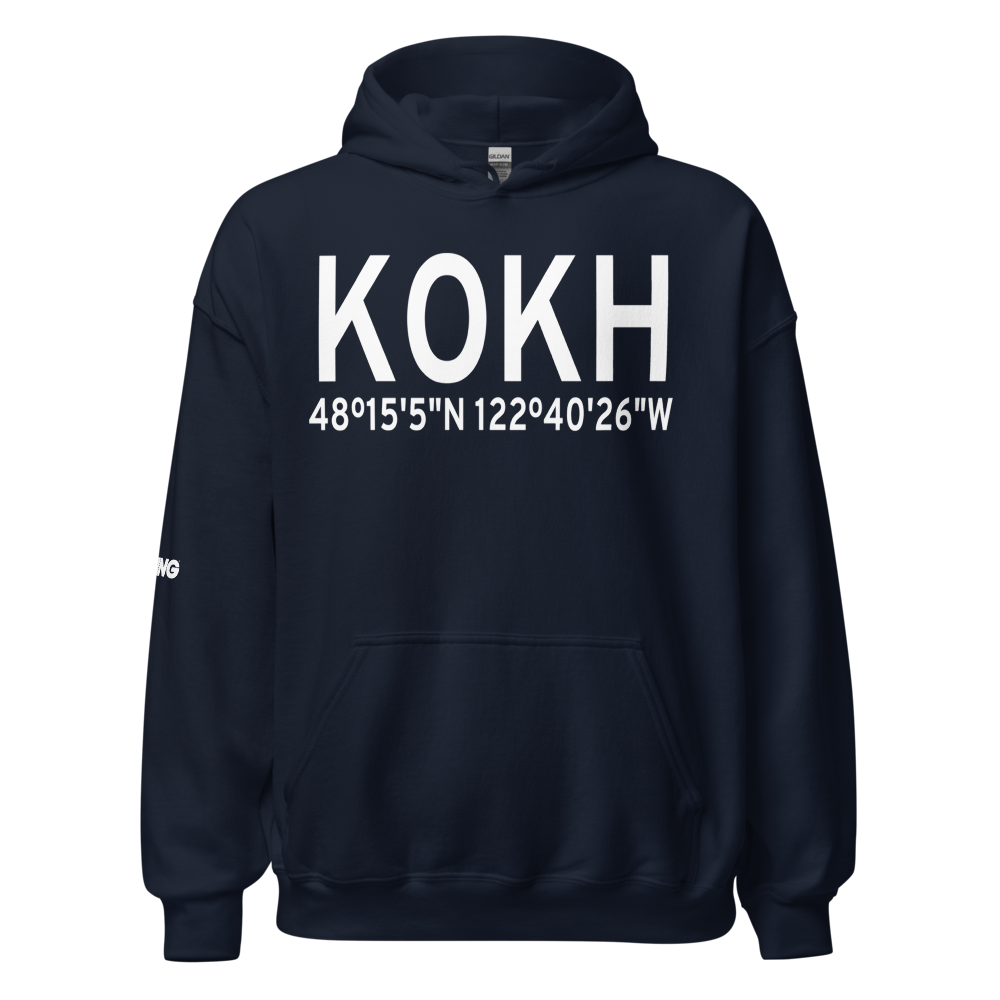 AJ Eisenberg Airport (KOKH) ICAO Hoodie Sweatshirt 