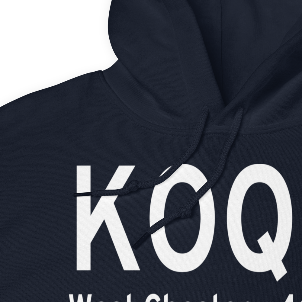 Brandywine Regional Airport (KOQN) ICAO Hoodie Sweatshirt 