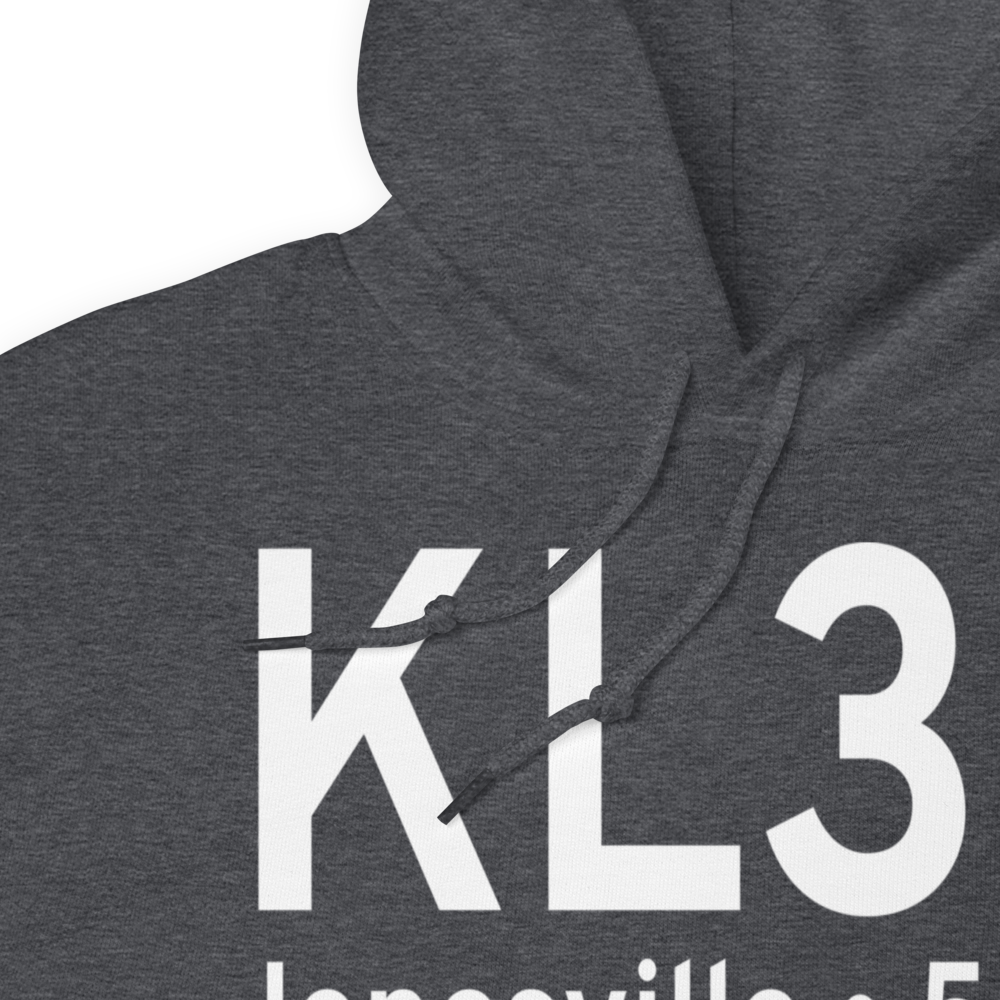 Jonesville Airport (KL32) ICAO Hoodie Sweatshirt 