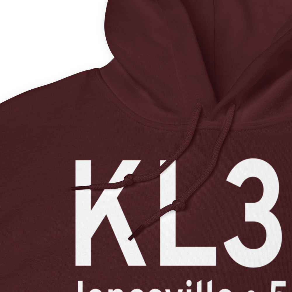Jonesville Airport (KL32) ICAO Hoodie Sweatshirt 