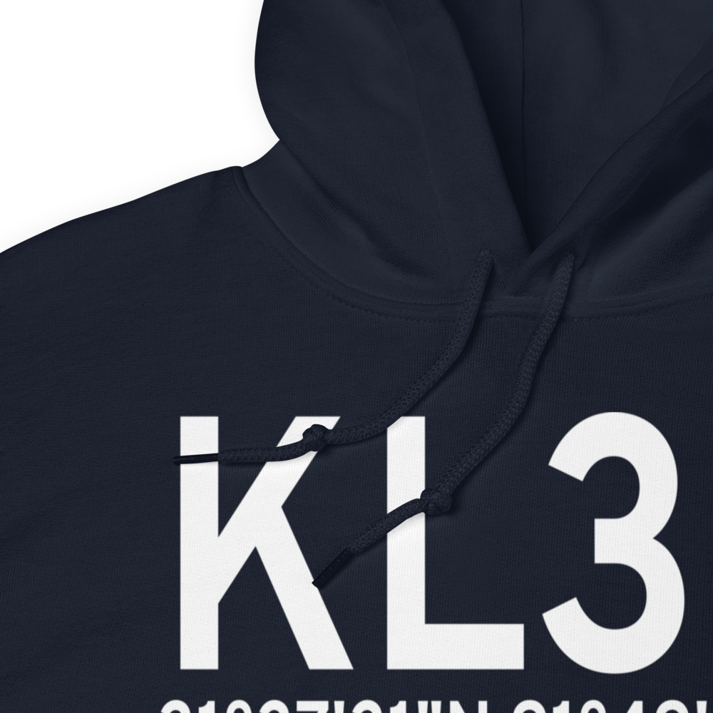 Jonesville Airport (KL32) ICAO Hoodie Sweatshirt 