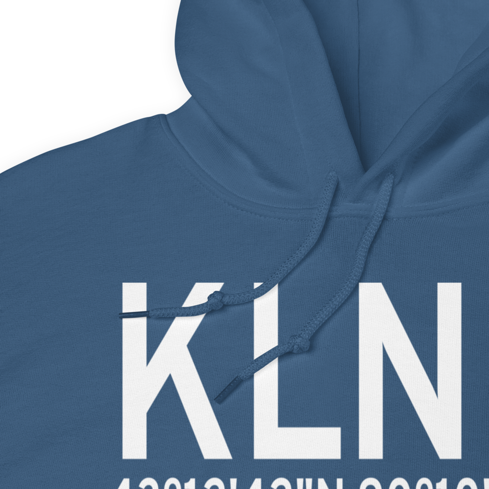 Tri-County Regional Airport (KLNR) ICAO Hoodie Sweatshirt 