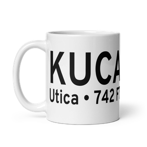 Oneida County Airport (KUCA) ICAO Mug