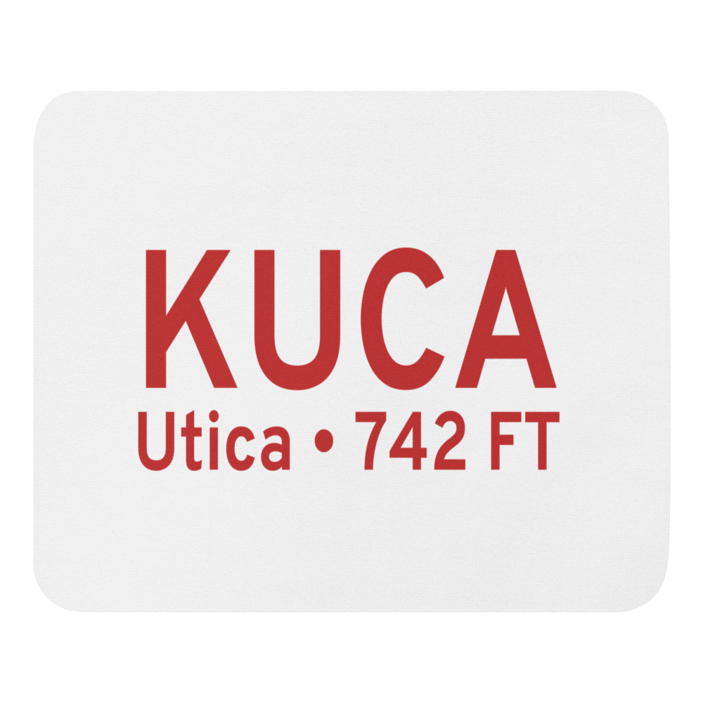 Oneida County Airport (KUCA) ICAO  Mouse Pad 