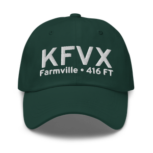 Farmville Regional Airport (KFVX) ICAO Hat