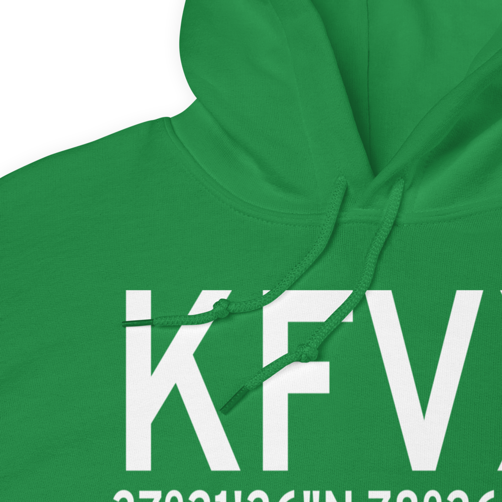 Farmville Regional Airport (KFVX) ICAO Hoodie Sweatshirt 