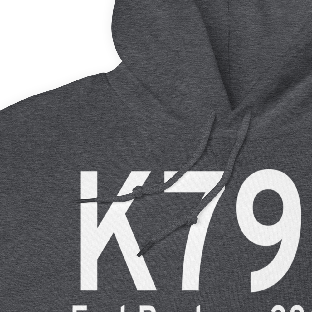 Fort Benton Airport (K79S) ICAO Hoodie Sweatshirt 