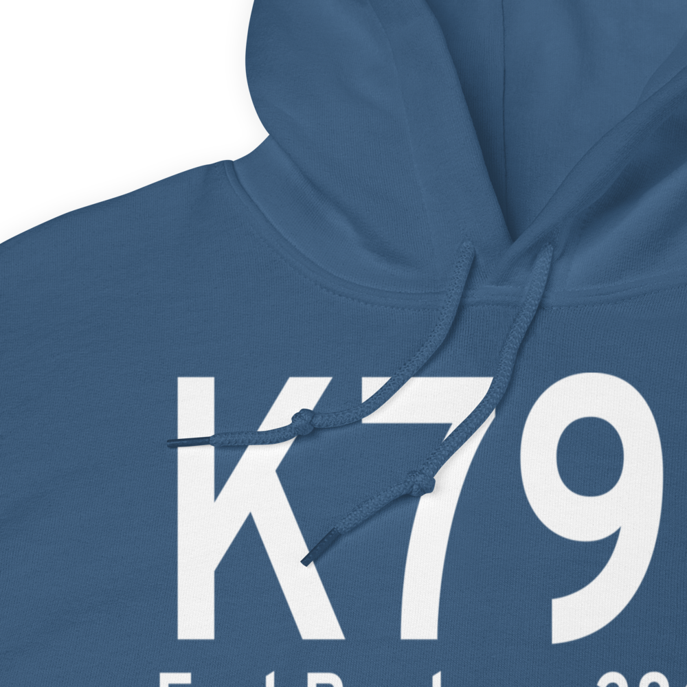Fort Benton Airport (K79S) ICAO Hoodie Sweatshirt 
