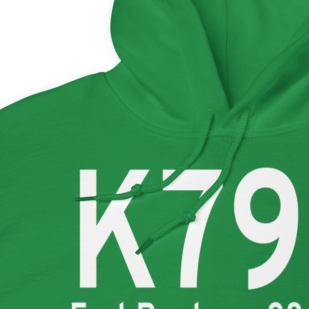 Fort Benton Airport (K79S) ICAO Hoodie Sweatshirt 