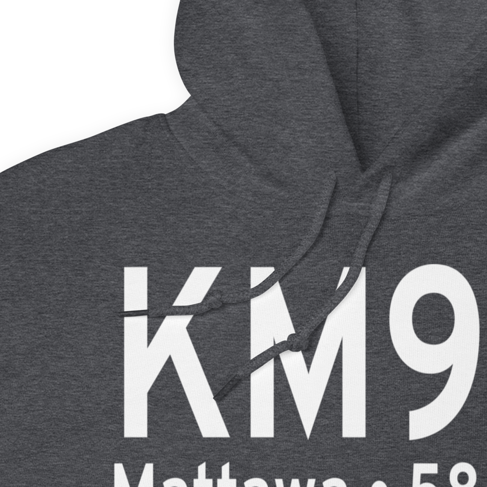 Desert Aire Regional Airport (KM94) ICAO Hoodie Sweatshirt 