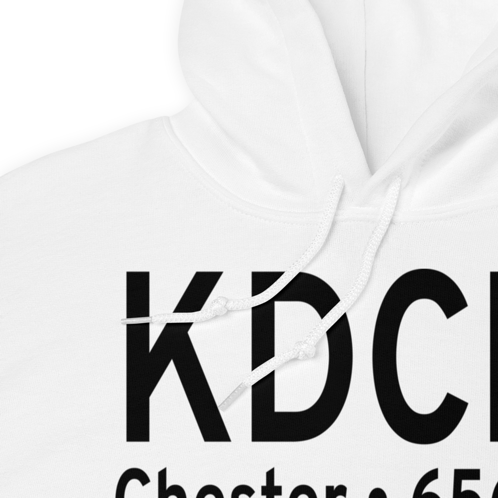 Chester Catawba Regional Airport (KDCM) ICAO Hoodie Sweatshirt 