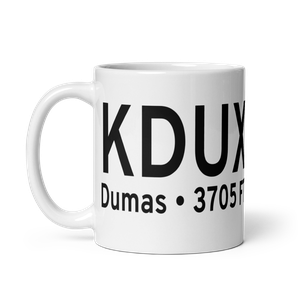 Moore County Airport (KDUX) ICAO Mug