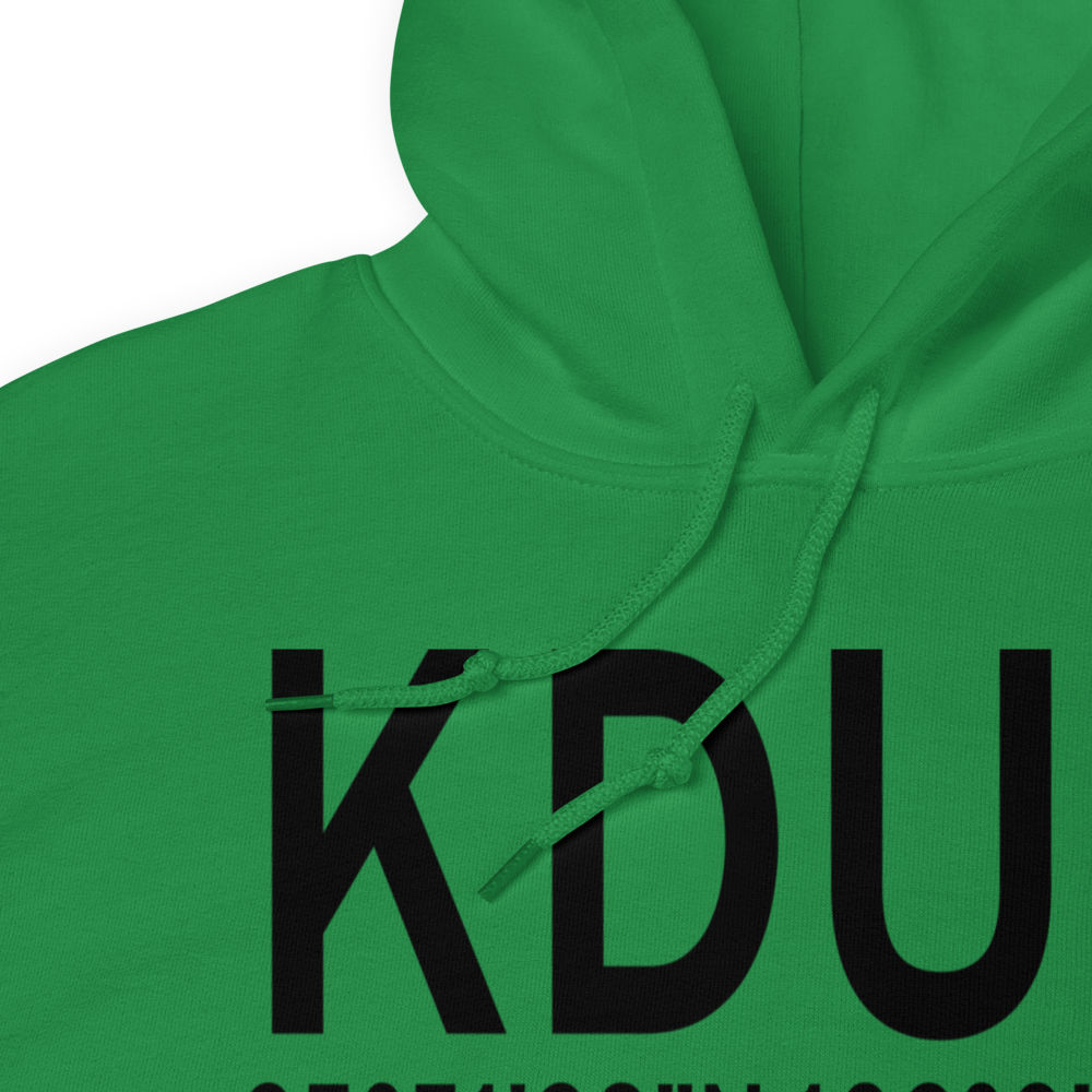 Moore County Airport (KDUX) ICAO Hoodie Sweatshirt 