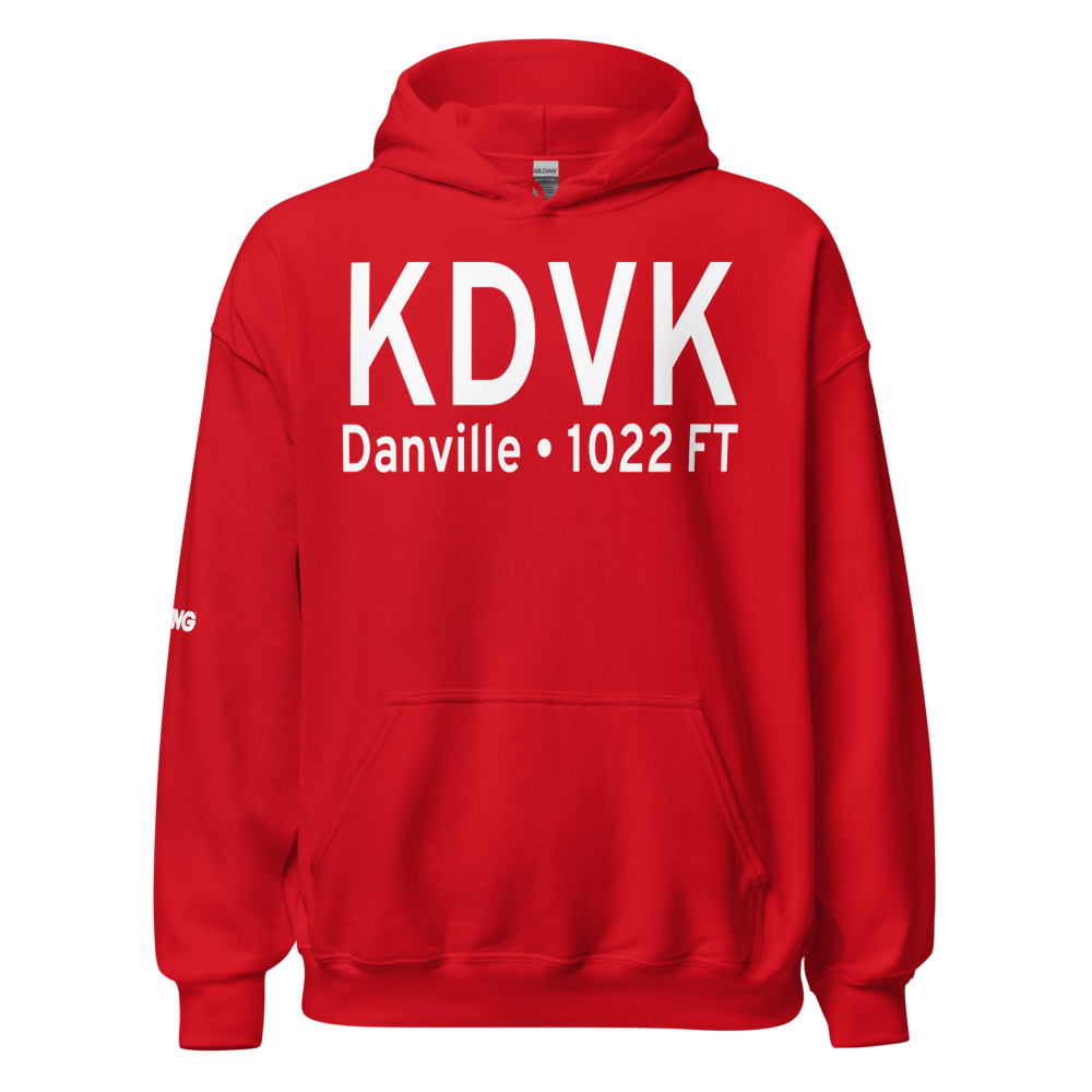 Stuart Powell Field (KDVK) ICAO Hoodie Sweatshirt 
