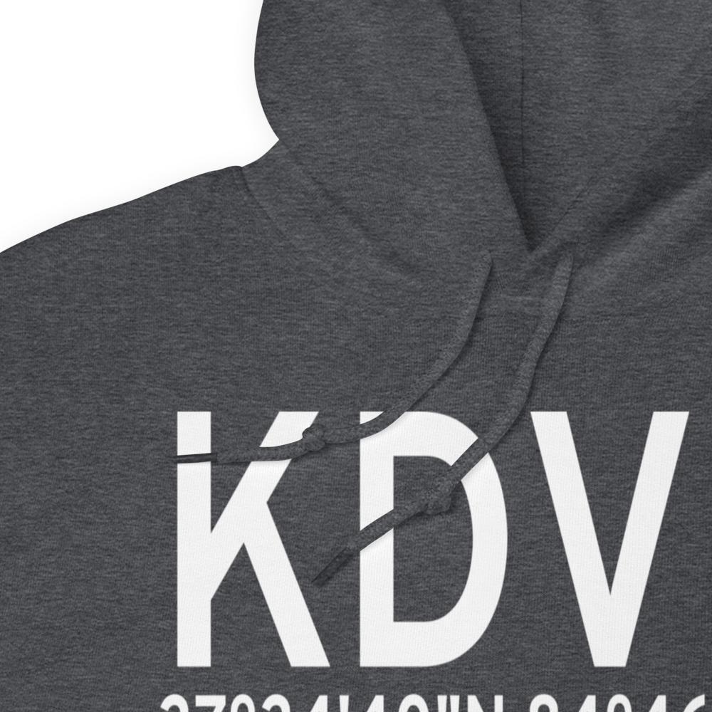 Stuart Powell Field (KDVK) ICAO Hoodie Sweatshirt 