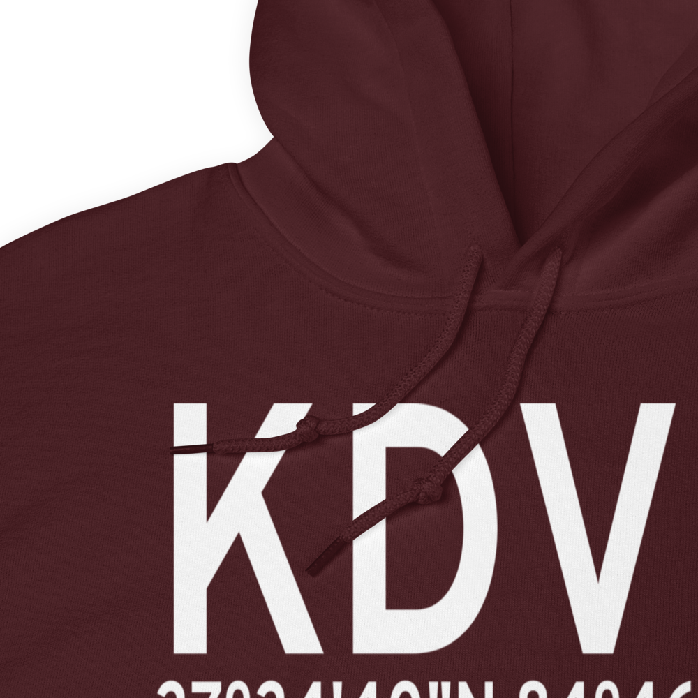 Stuart Powell Field (KDVK) ICAO Hoodie Sweatshirt 
