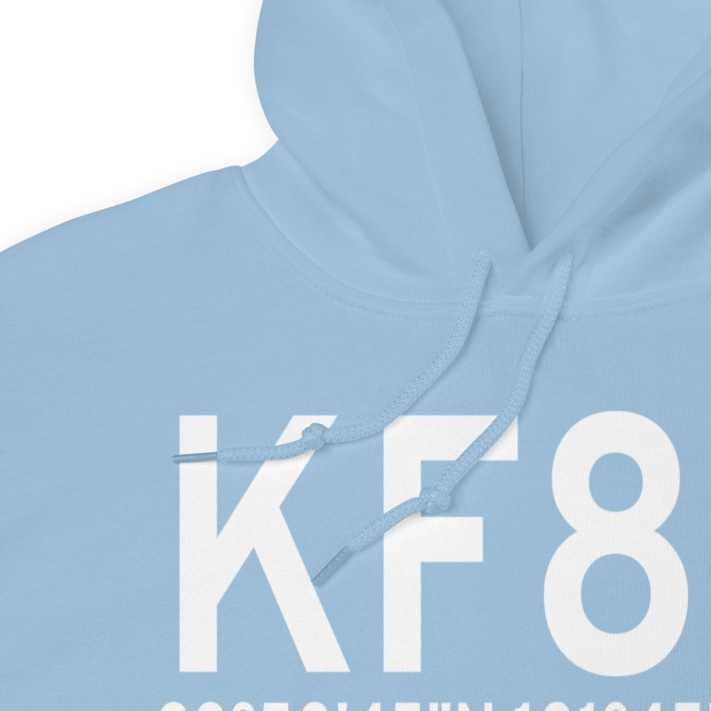 Abernathy Municipal Airport (KF83) ICAO Hoodie Sweatshirt 