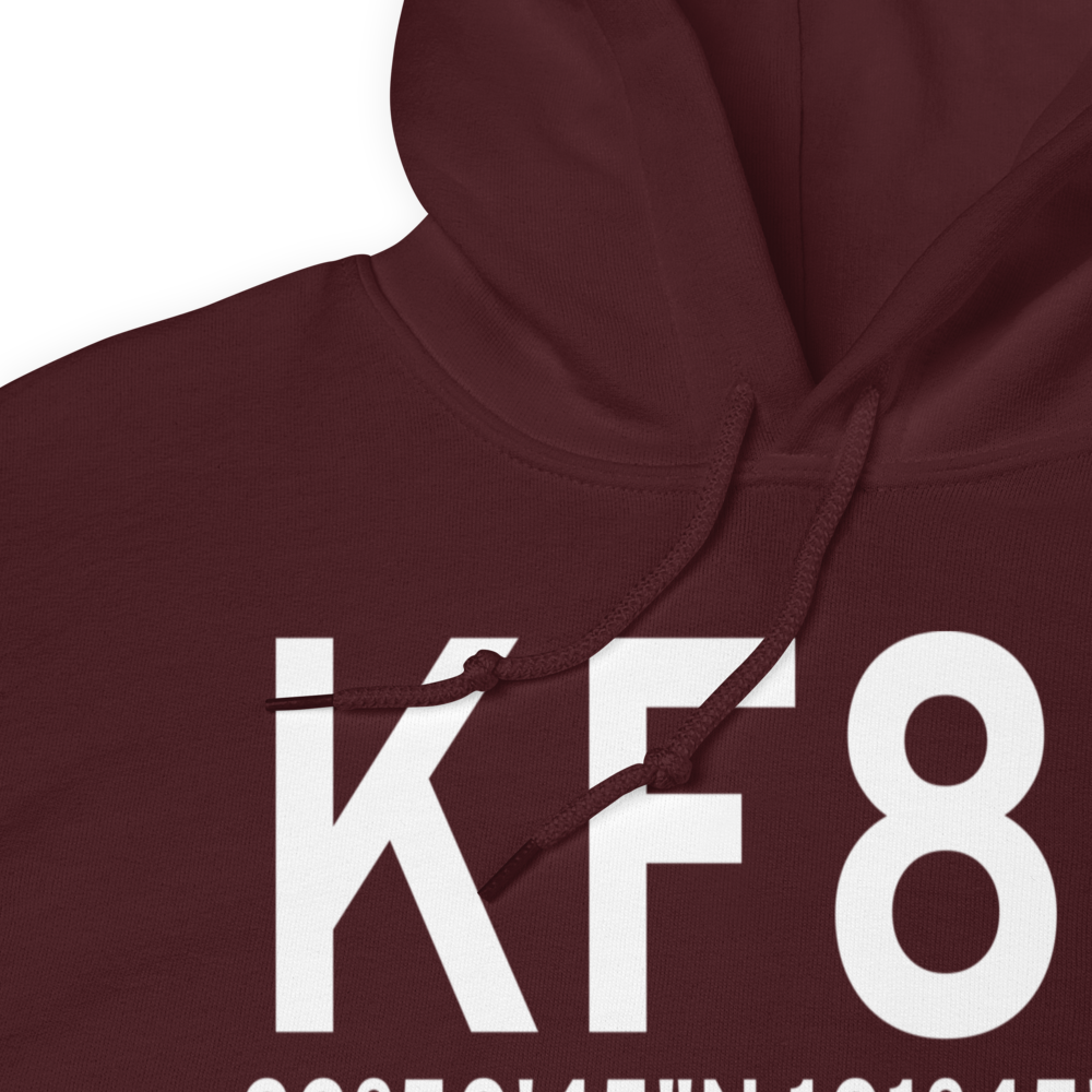 Abernathy Municipal Airport (KF83) ICAO Hoodie Sweatshirt 