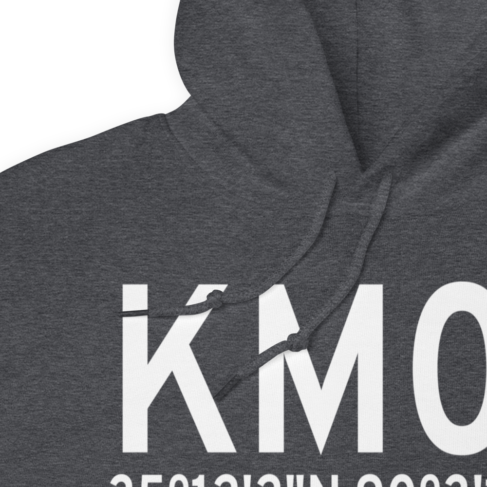 General Dewitt Spain Airport (KM01) ICAO Hoodie Sweatshirt 