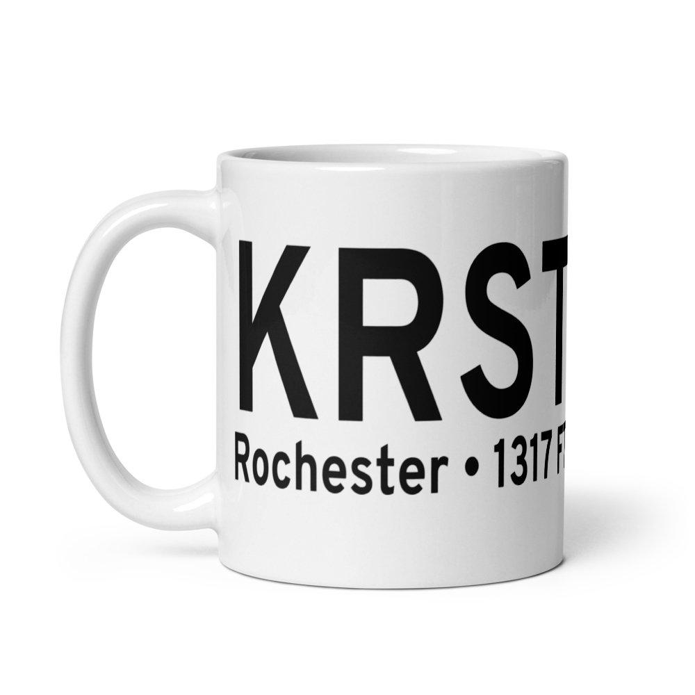 Rochester International Airport (KRST) ICAO Mug 