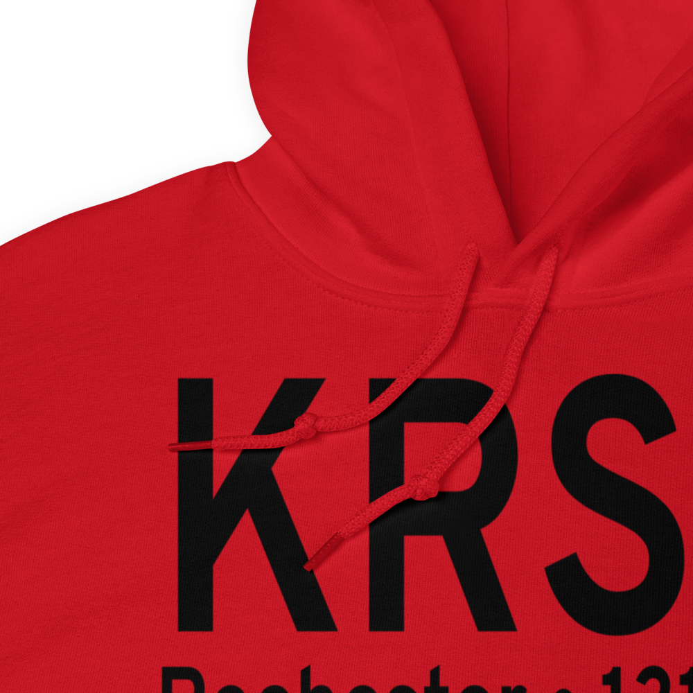 Rochester International Airport (KRST) ICAO Hoodie Sweatshirt 