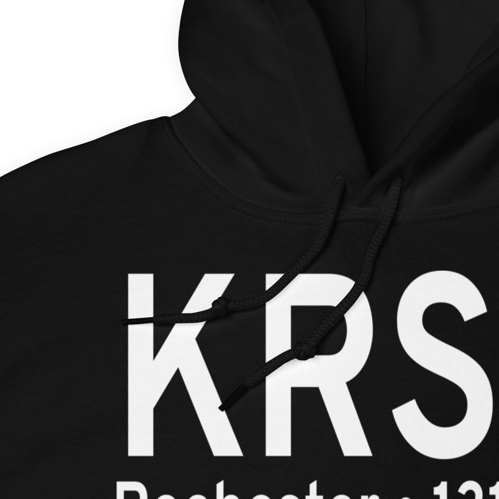 Rochester International Airport (KRST) ICAO Hoodie Sweatshirt 