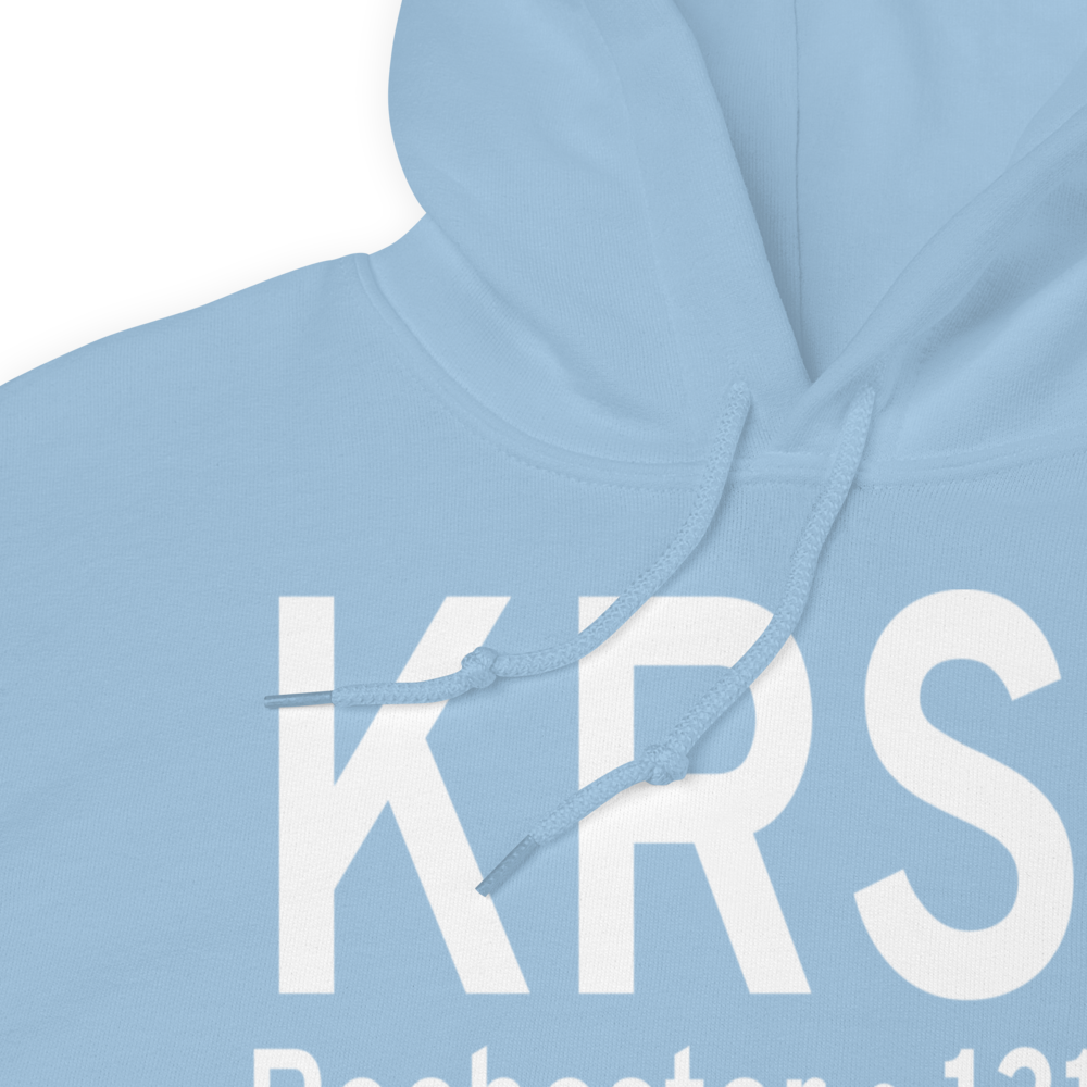 Rochester International Airport (KRST) ICAO Hoodie Sweatshirt 