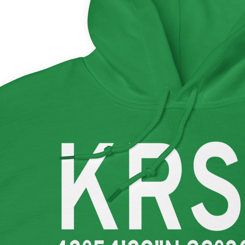 Rochester International Airport (KRST) ICAO Hoodie Sweatshirt 