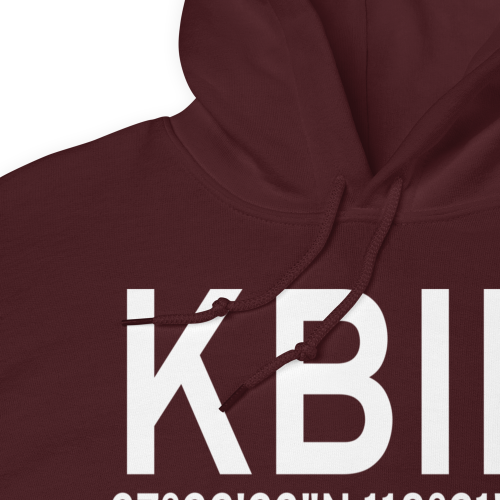 Eastern Sierra Regional Airport (KBIH) ICAO Hoodie Sweatshirt 