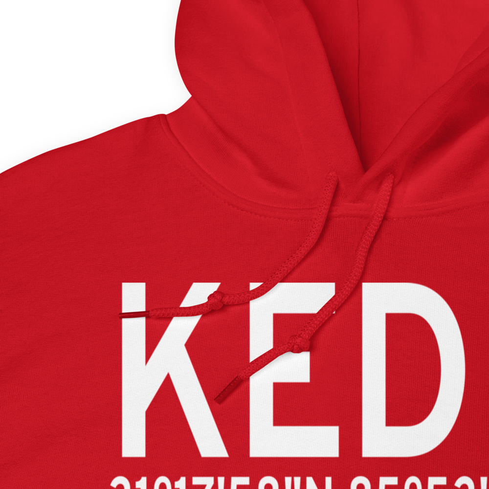 Enterprise Municipal Airport (KEDN) ICAO Hoodie Sweatshirt 