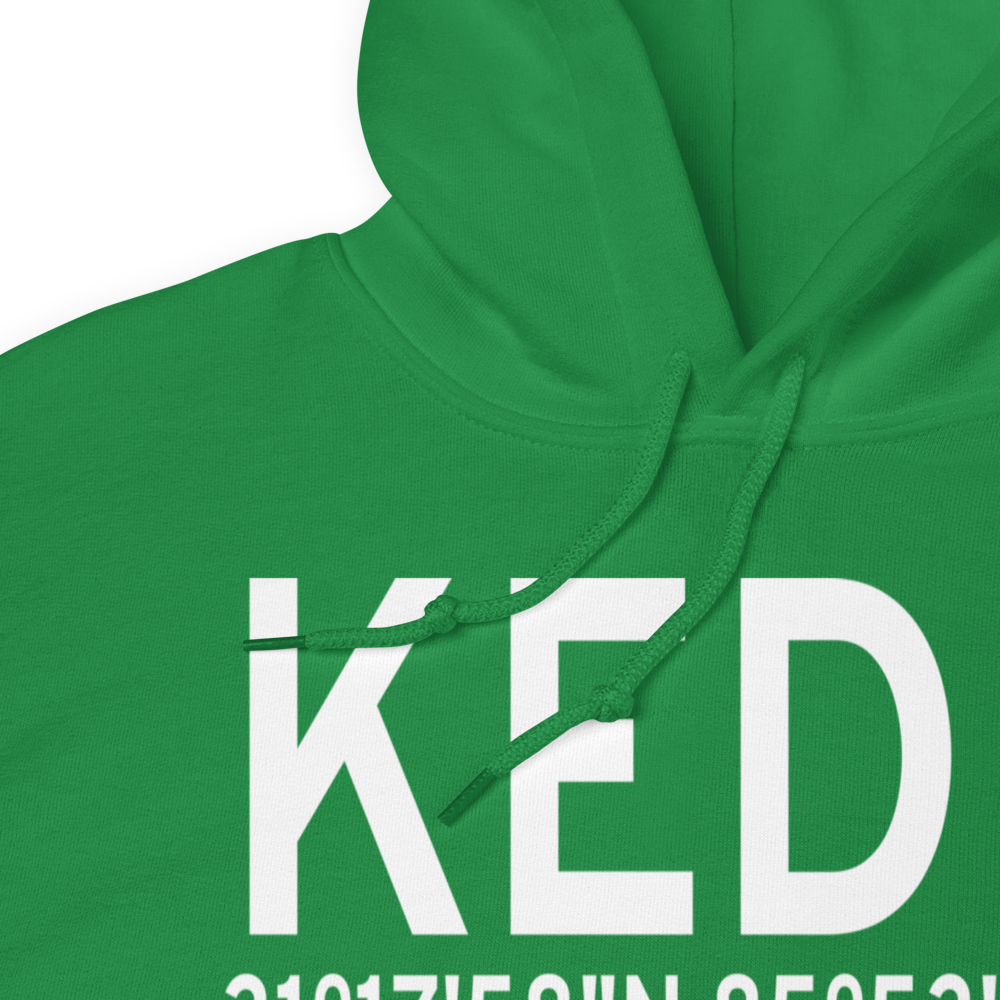 Enterprise Municipal Airport (KEDN) ICAO Hoodie Sweatshirt 