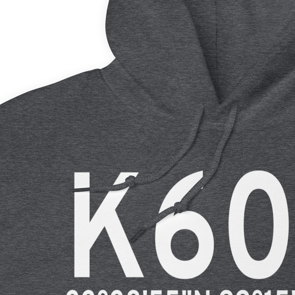 Seymour Municipal Airport (K60F) ICAO Hoodie Sweatshirt 