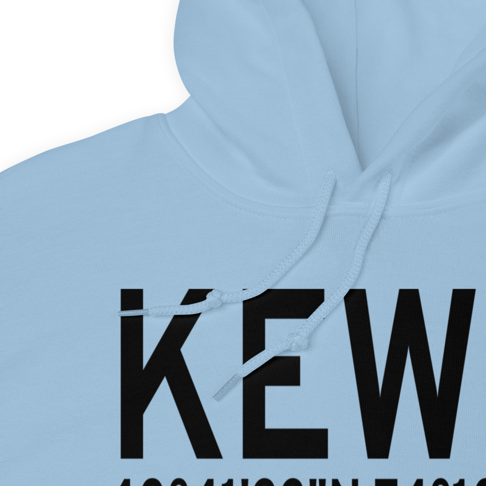 Newark Liberty International Airport (KEWR) ICAO Hoodie Sweatshirt 