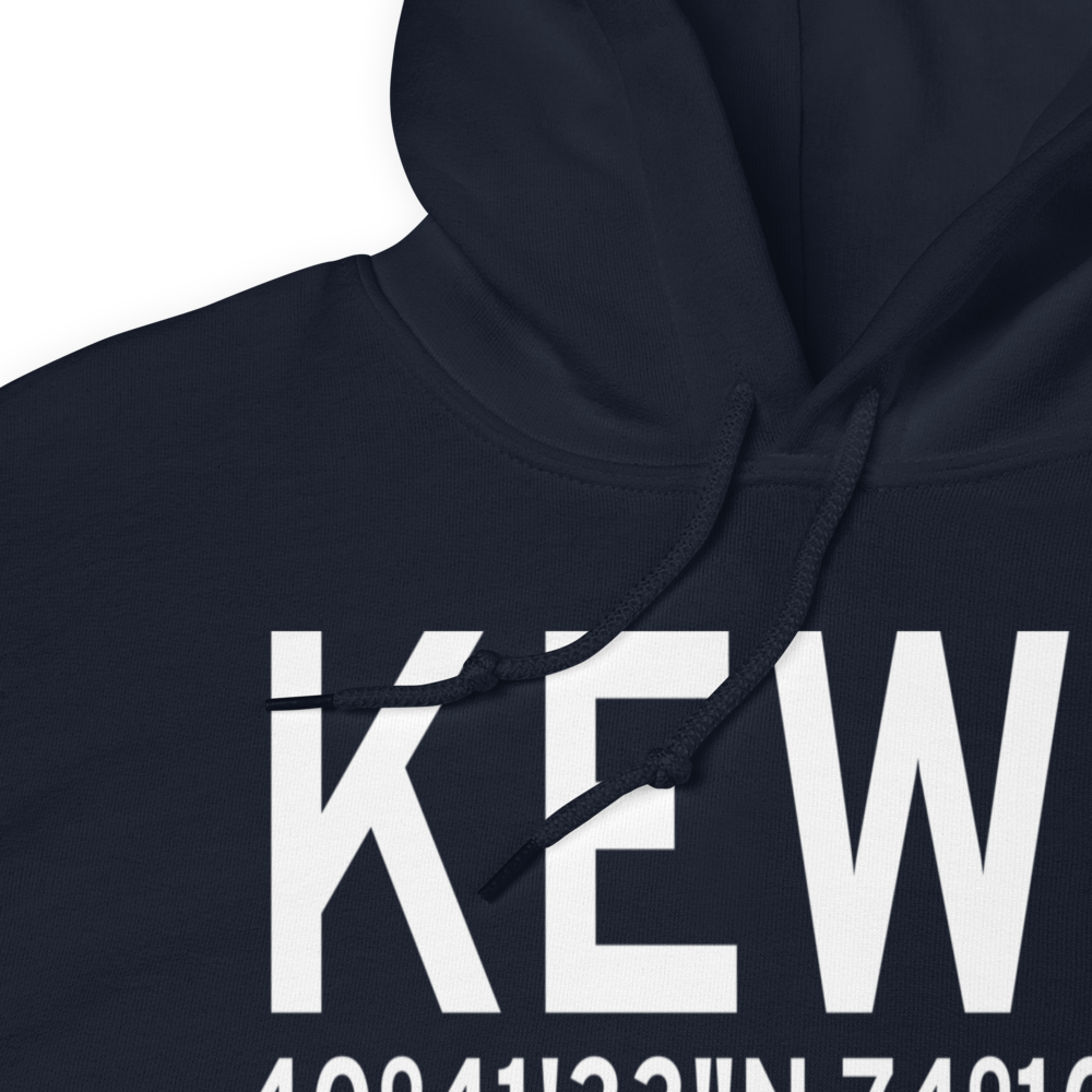 Newark Liberty International Airport (KEWR) ICAO Hoodie Sweatshirt 