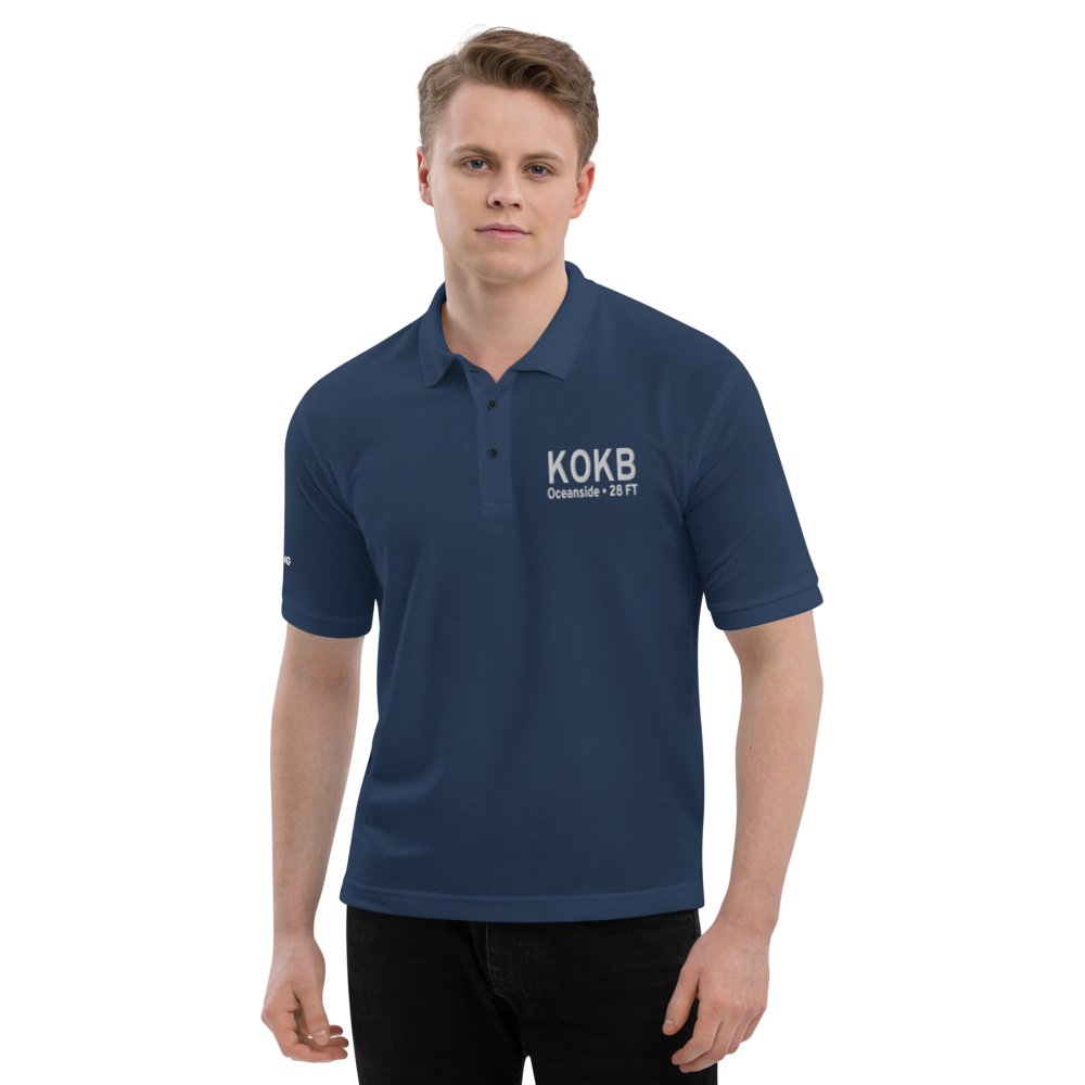 Oceanside Municipal Airport (KOKB) ICAO Port Authority Embroidered Polo Shirt 
