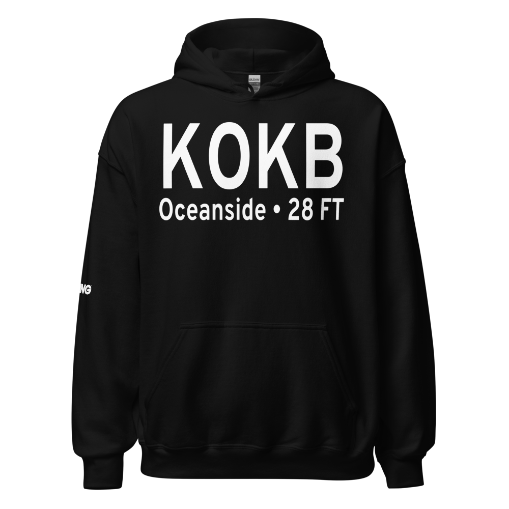 Oceanside Municipal Airport (KOKB) ICAO Hoodie Sweatshirt 