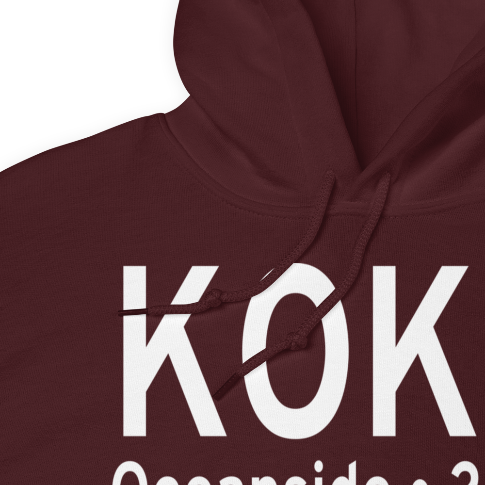 Oceanside Municipal Airport (KOKB) ICAO Hoodie Sweatshirt 