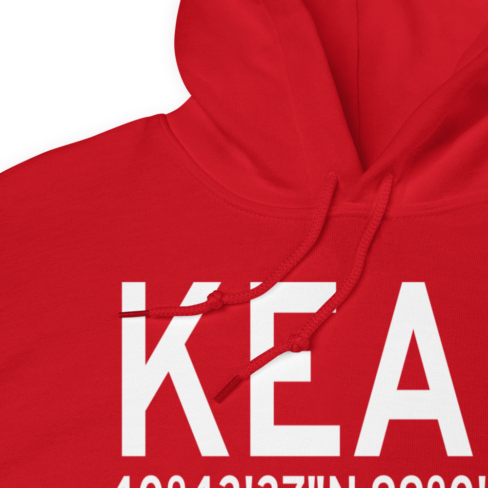 Kearney Regional Airport (KEAR) ICAO Hoodie Sweatshirt 