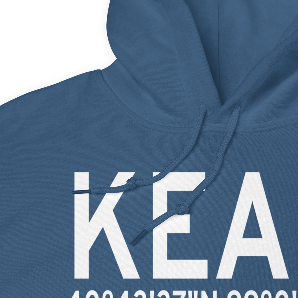 Kearney Regional Airport (KEAR) ICAO Hoodie Sweatshirt 