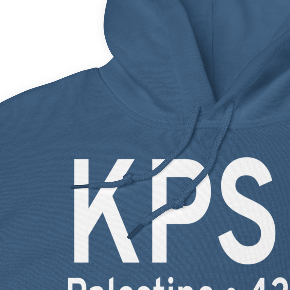 Palestine Municipal Airport (KPSN) ICAO Hoodie Sweatshirt 