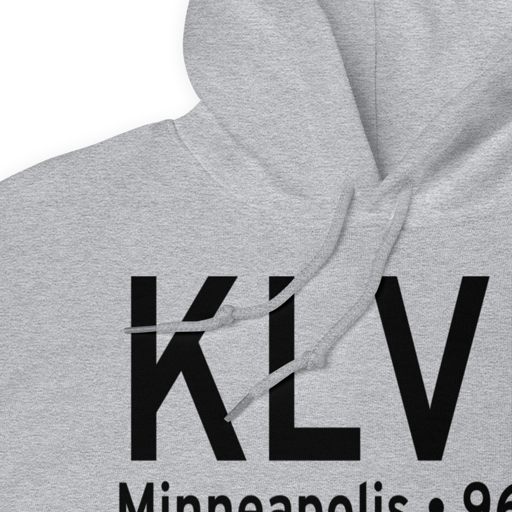 Airlake Airport (KLVN) ICAO Hoodie Sweatshirt 
