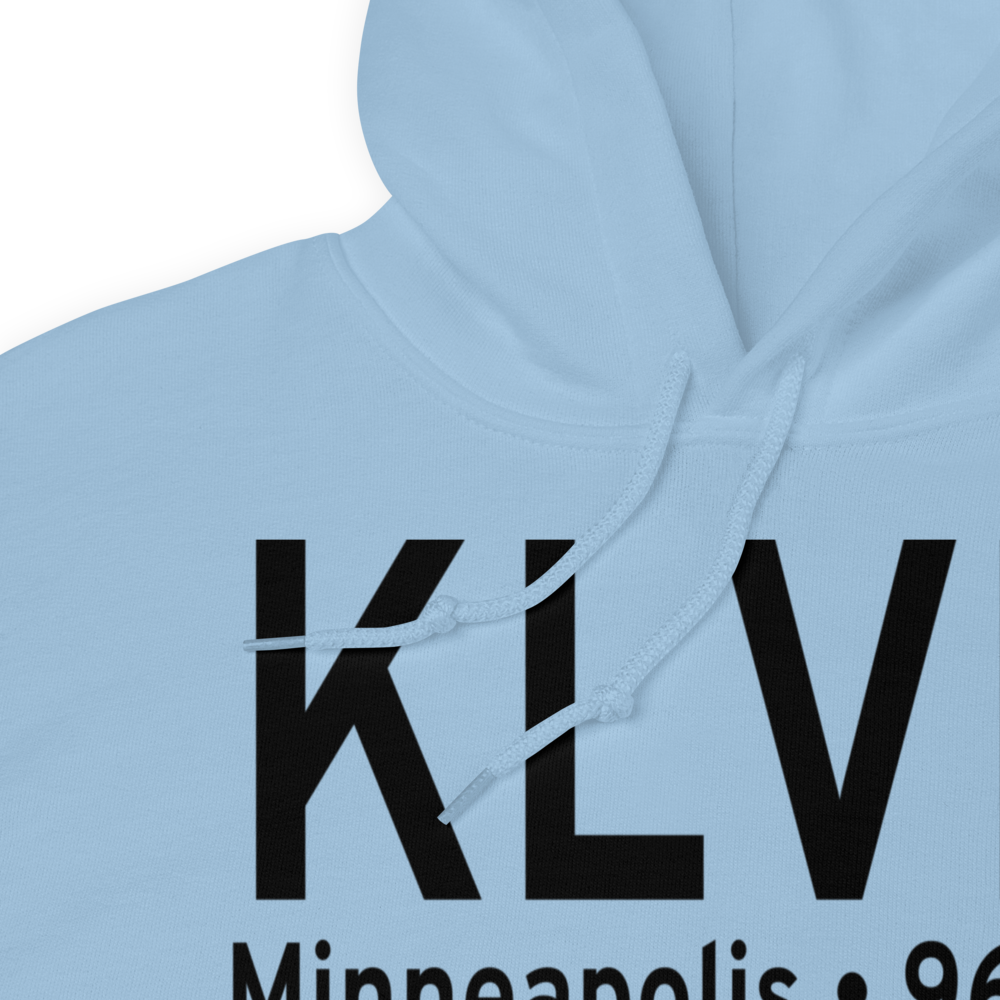 Airlake Airport (KLVN) ICAO Hoodie Sweatshirt 